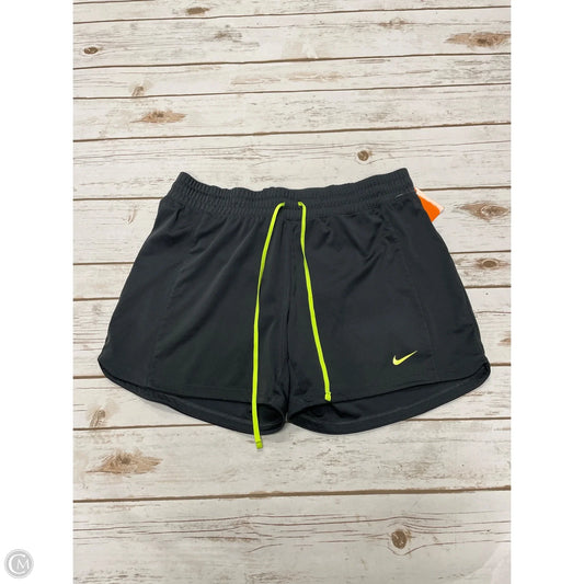 Athletic Shorts By Nike In Grey, Size: M