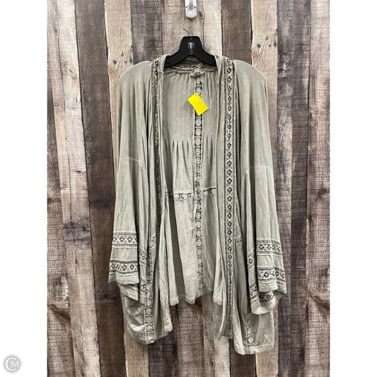 Cardigan By Pol In Green, Size: L