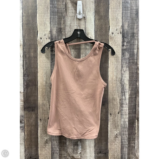 Athletic Tank Top By Lululemon In Mauve, Size: M