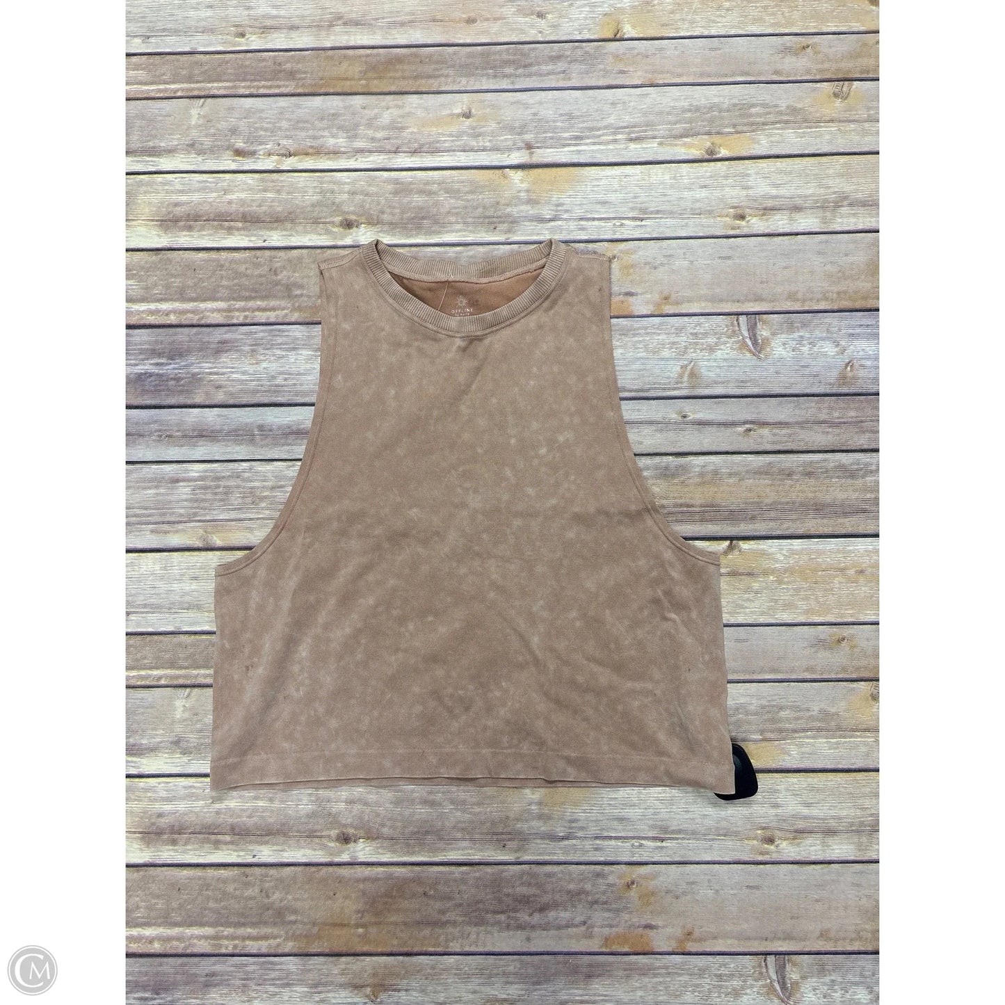 Top Sleeveless By Aerie In Brown, Size: Xs