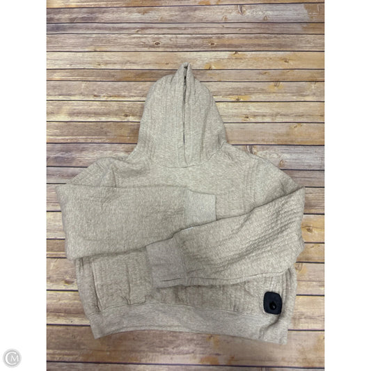 Sweatshirt Hoodie By Aerie In Beige, Size: L