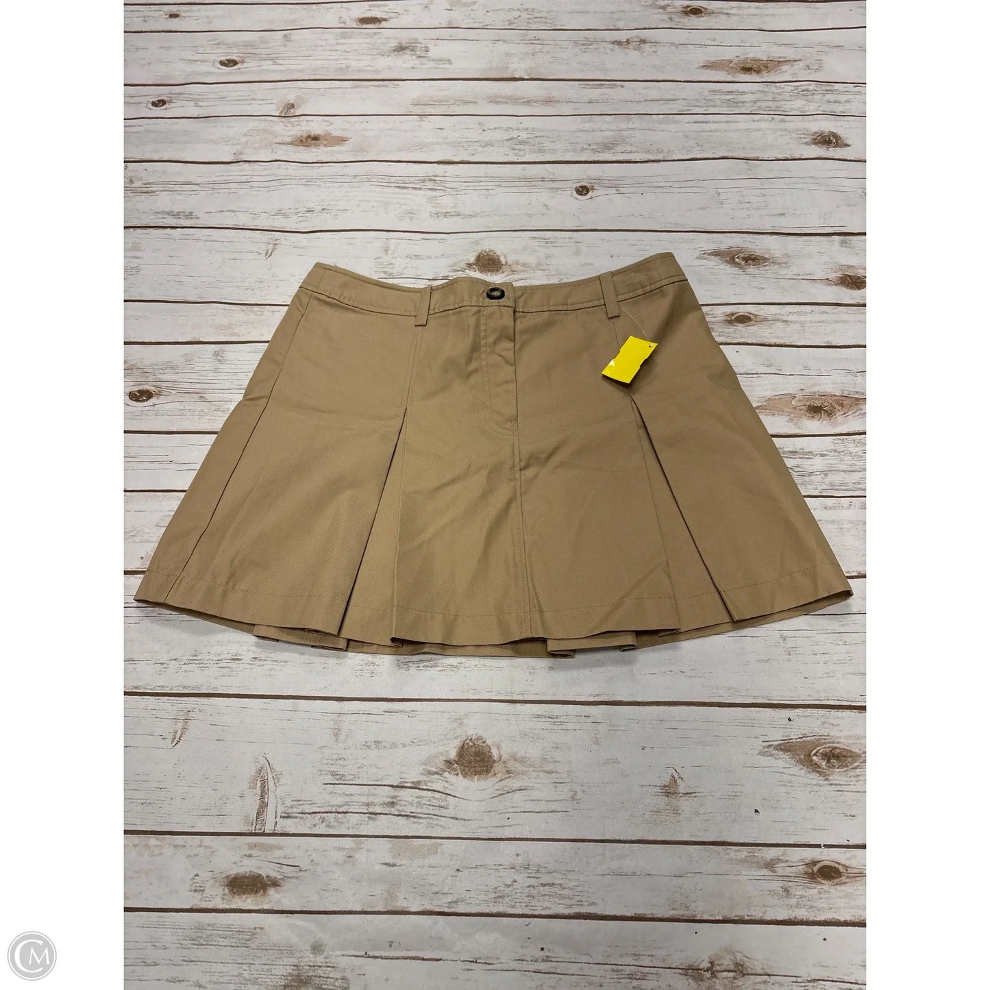 Skirt Midi By H&m In Tan, Size: 10