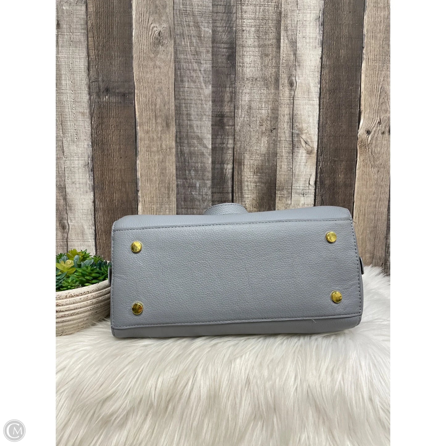 Crossbody Leather By Cme, Size: Medium