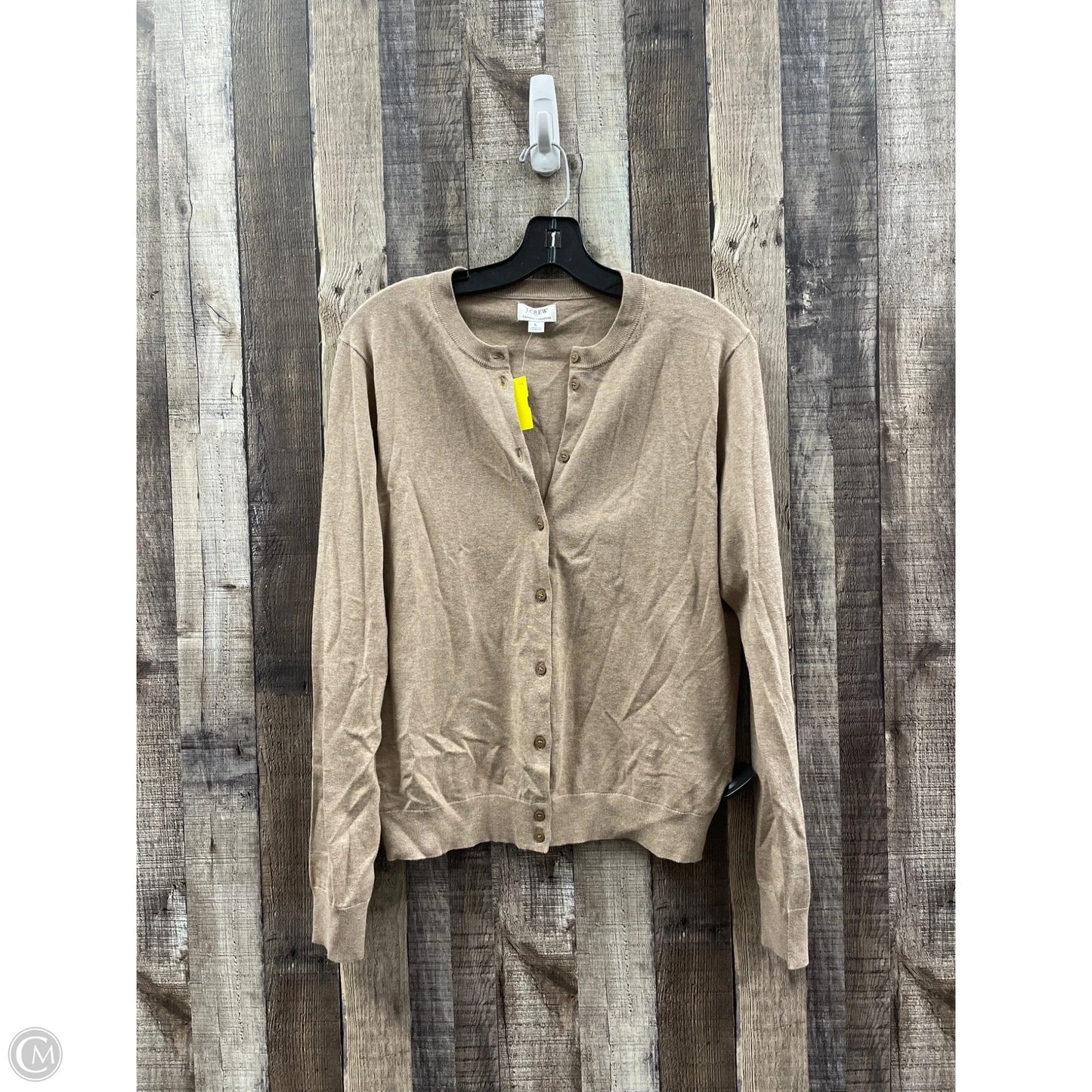 Cardigan By J. Crew In Tan, Size: L