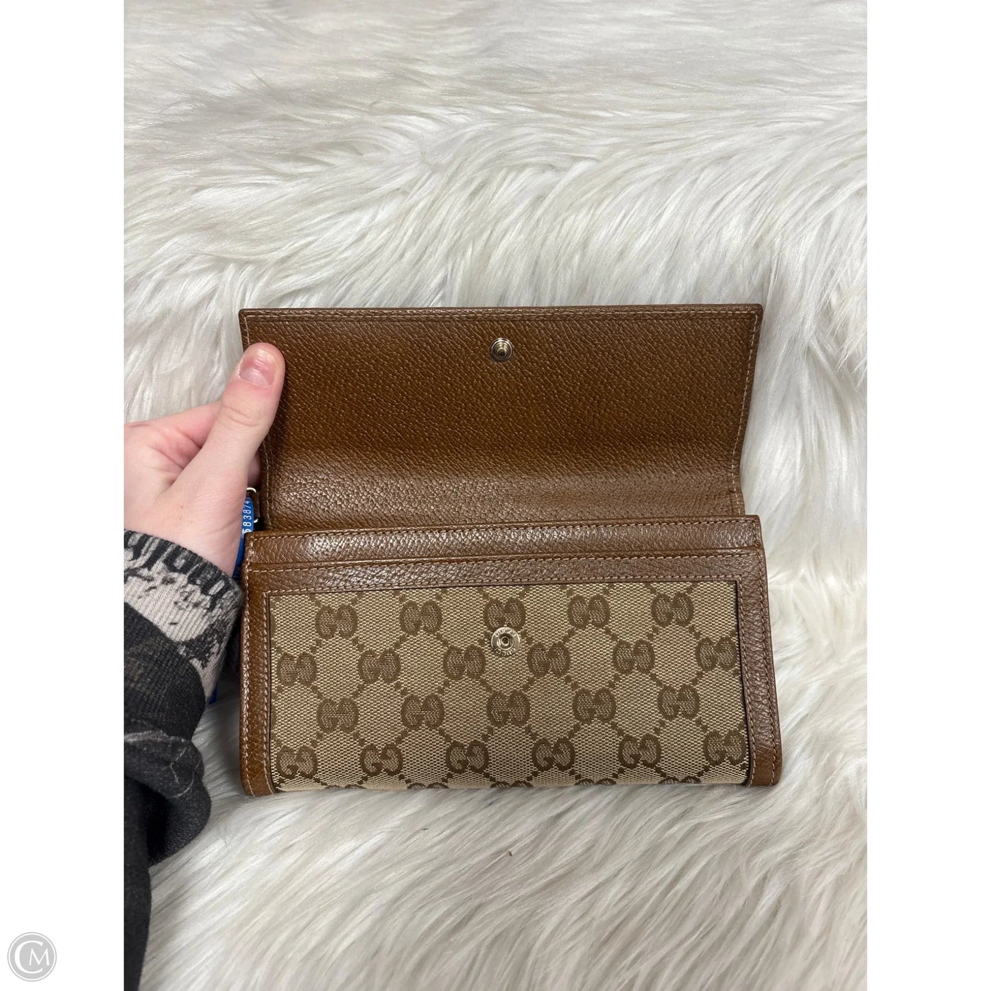 Wallet Luxury Designer By Gucci, Size: Medium