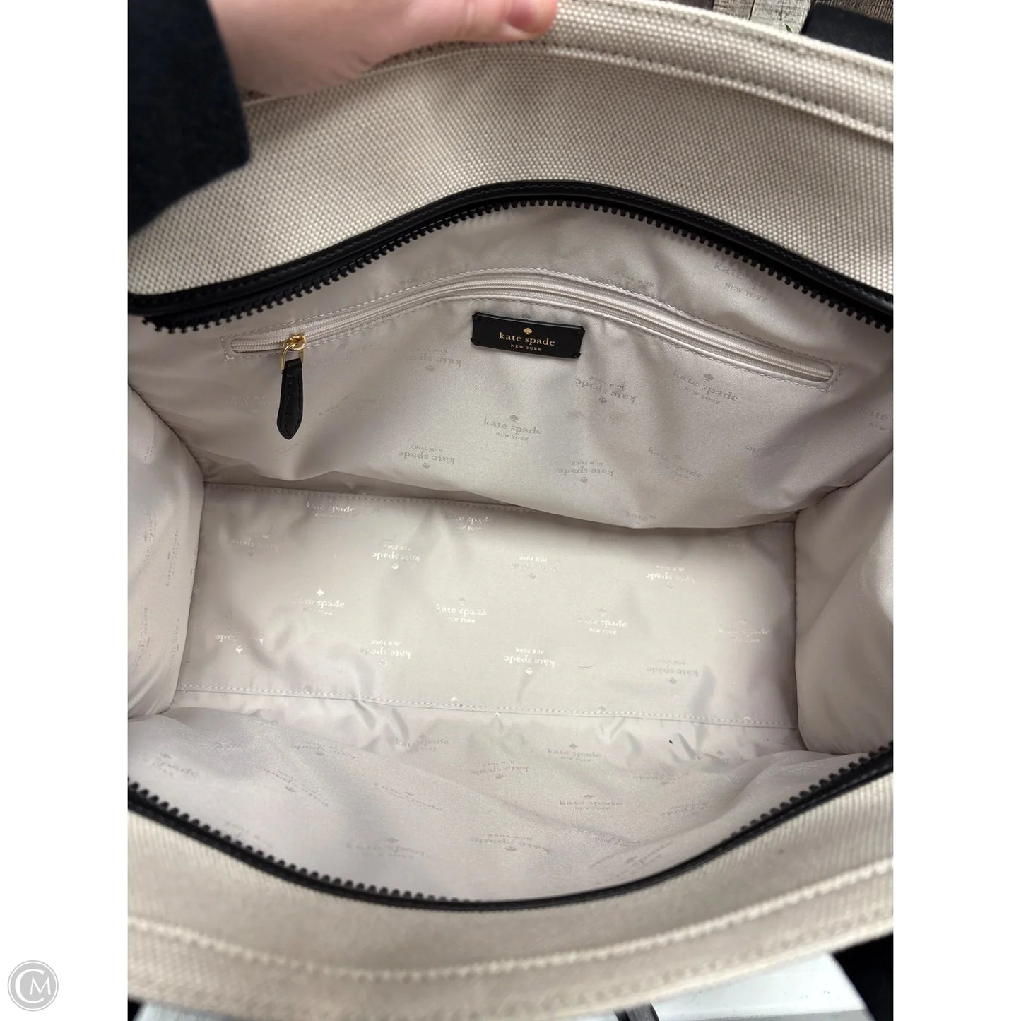 Tote Designer By Kate Spade, Size: Large