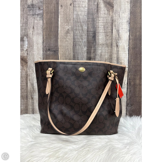 Handbag Designer By Coach, Size: Large