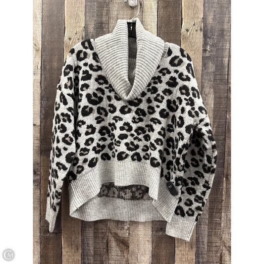 Sweater By Jessica Simpson In Animal Print, Size: M