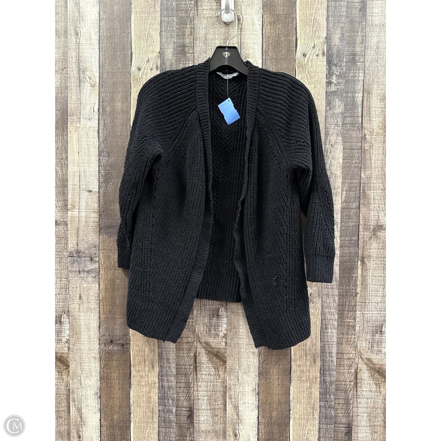 Sweater Cardigan By Cme In Black, Size: M
