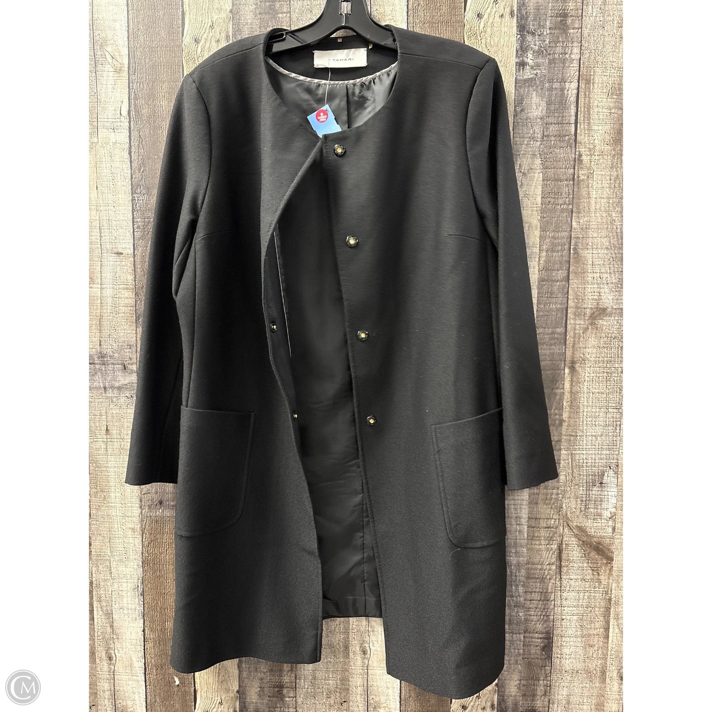 Coat Other By Tahari In Black, Size: Xl