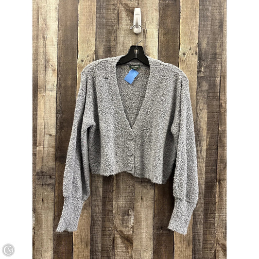 Sweater Cardigan By Wild Fable In Grey, Size: L