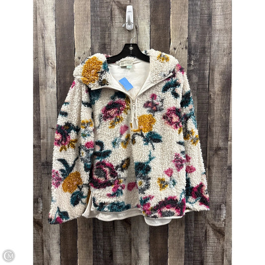 Jacket Fleece By Anthropologie In Multi-colored, Size: S