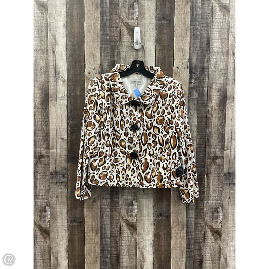 Blazer By Cme In Animal Print, Size: M