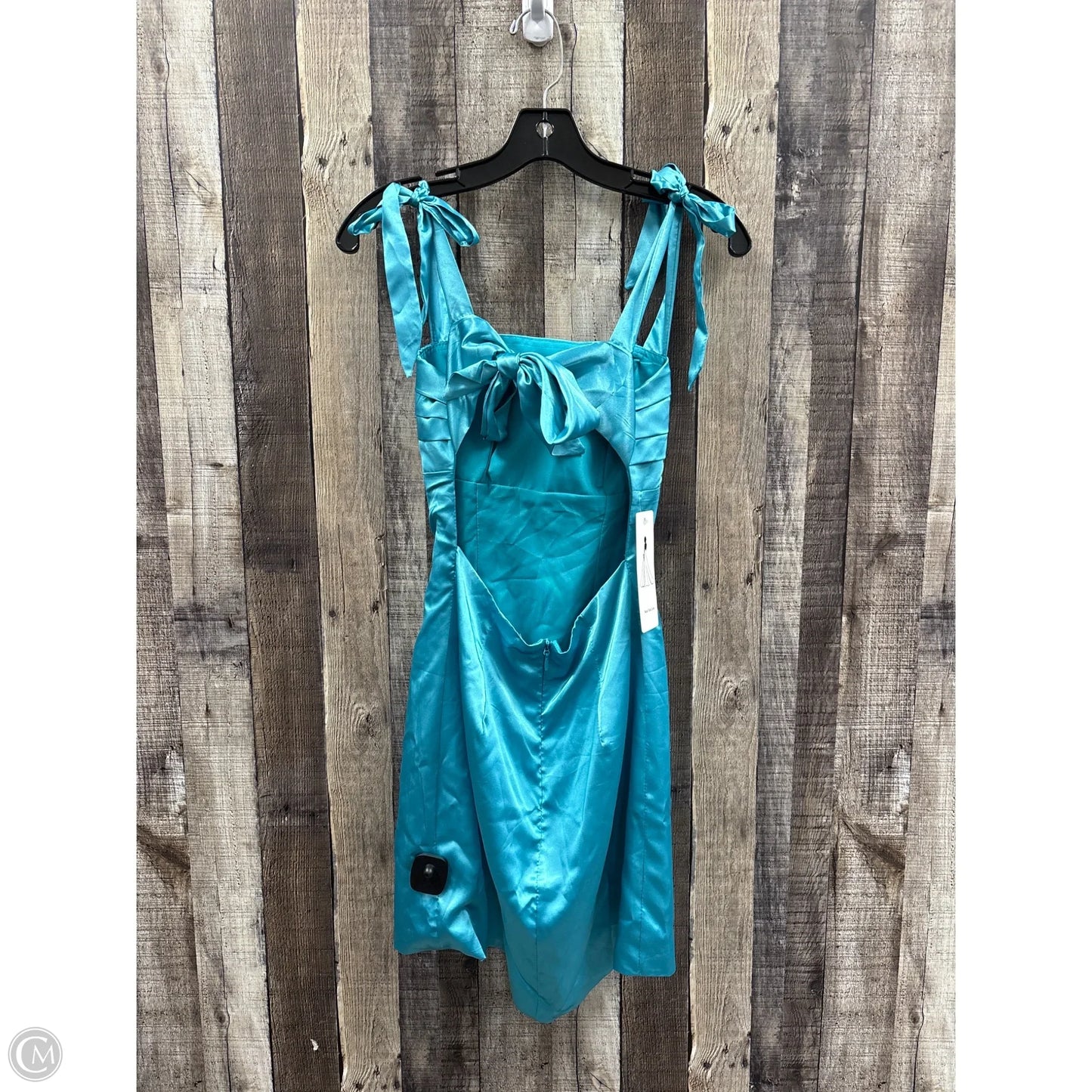 Dress Party Midi By Cme In Blue, Size: Xs