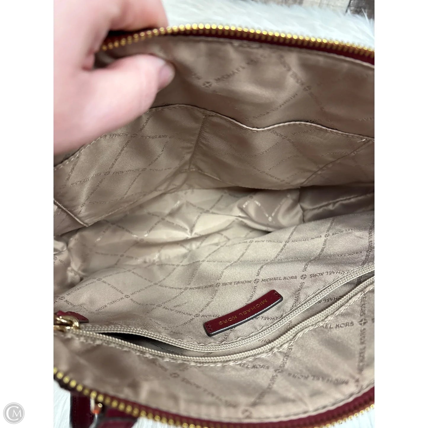 Handbag Designer By Michael Kors, Size: Medium