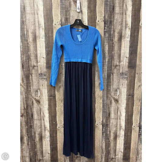 Dress Casual Maxi By Anthropologie In Blue, Size: Xs