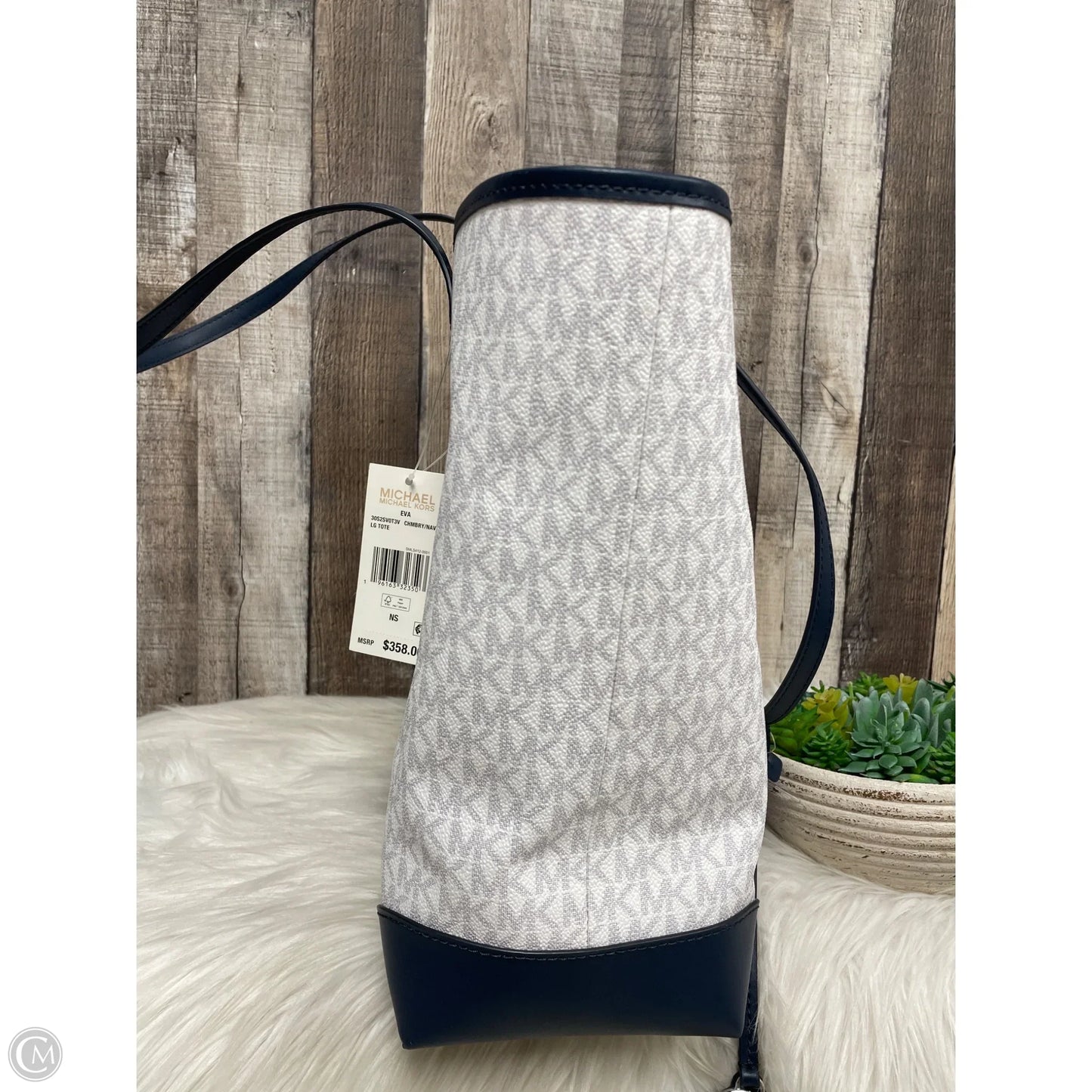 Handbag Designer By Michael Kors, Size: Large