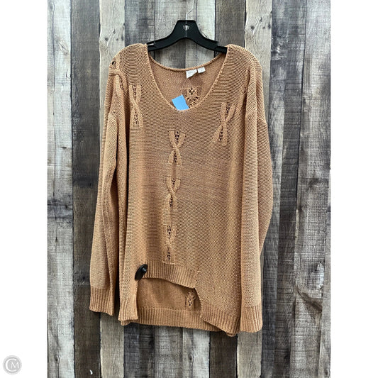 Sweater By Cme In Brown, Size: M