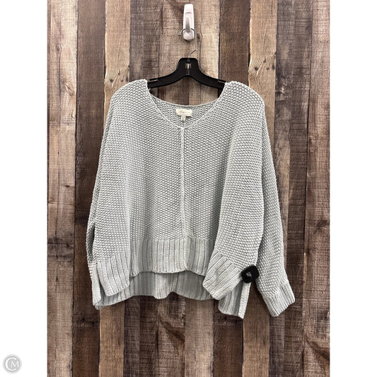 Sweater By Lucky Brand In Blue, Size: Xl