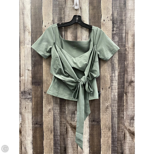 Top Short Sleeve By Girlfriends In Green, Size: S