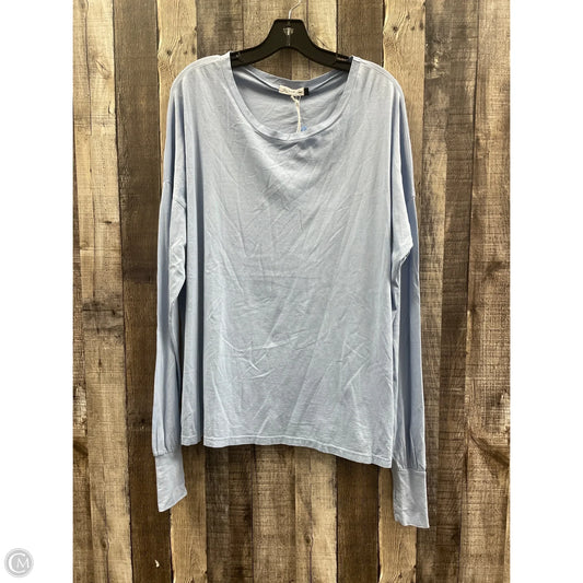 Top Long Sleeve By Cme In Blue, Size: S