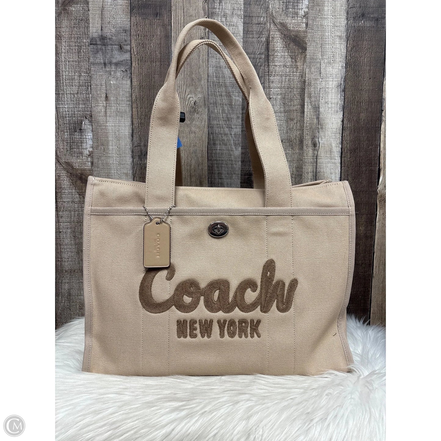 Tote Designer By Coach, Size: Large