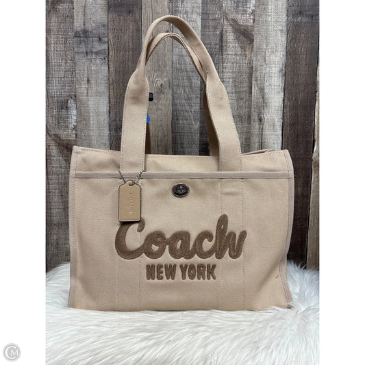 Tote Designer By Coach, Size: Large