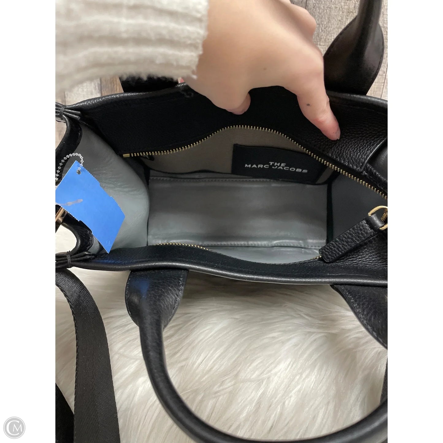 Tote Luxury Designer By Marc Jacobs, Size: Small