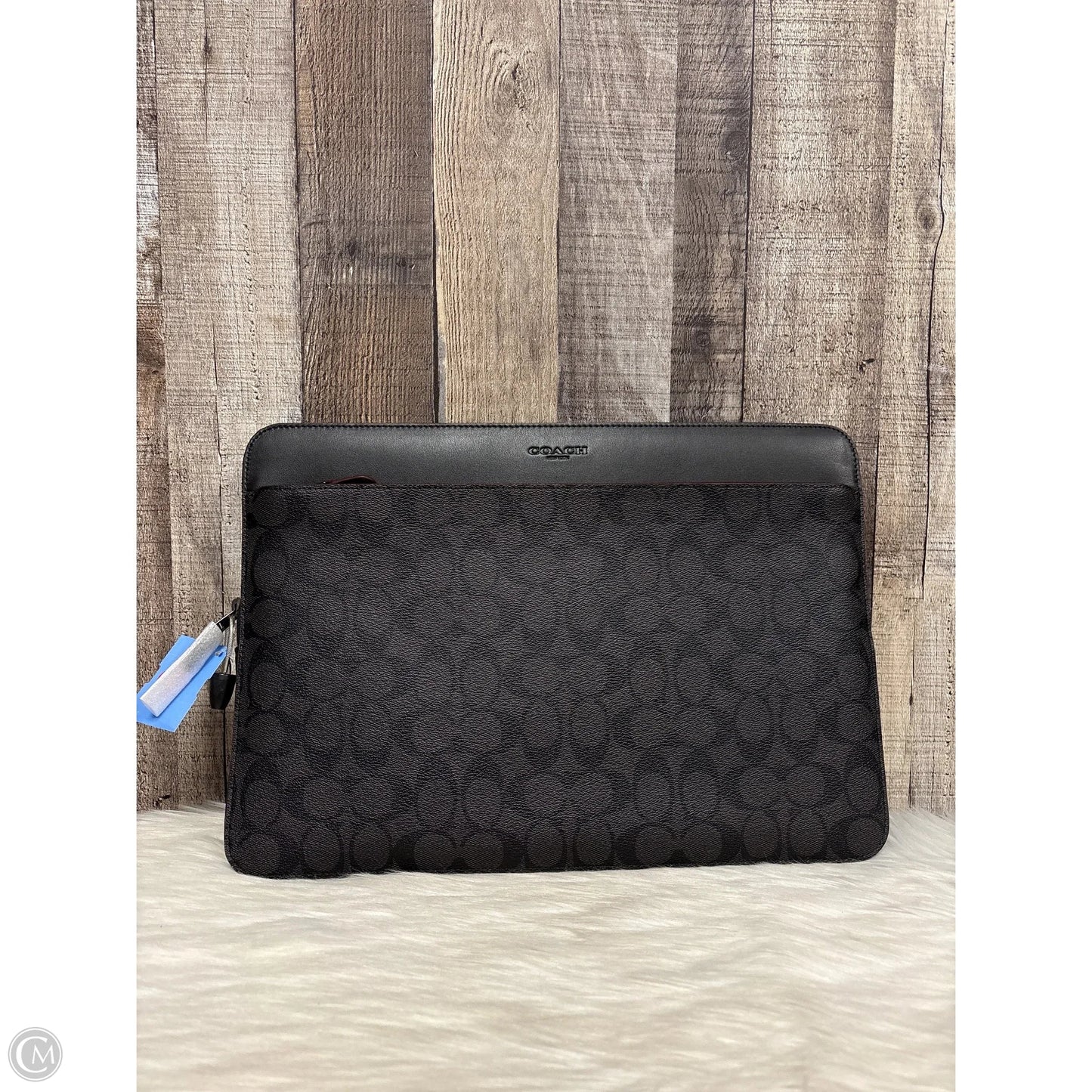 Laptop Bag Designer By Coach, Size: Large