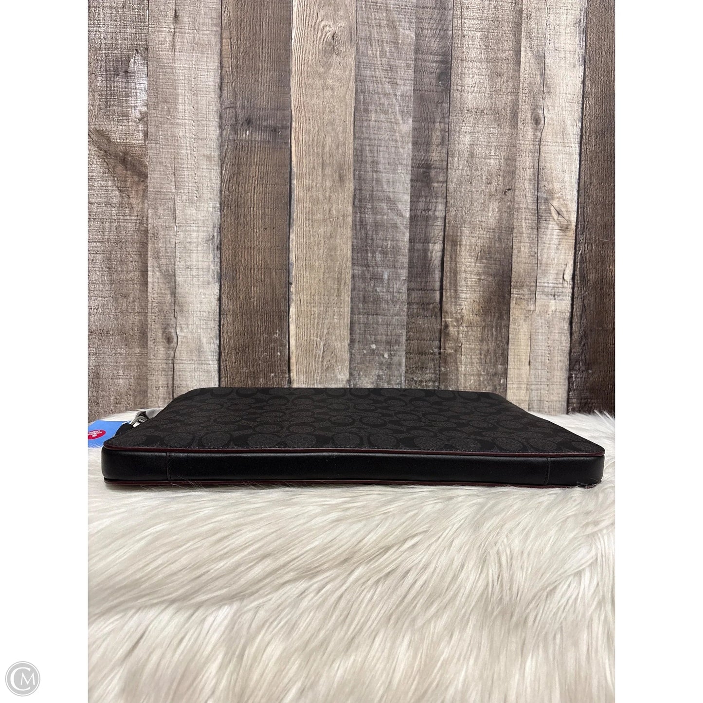 Laptop Bag Designer By Coach, Size: Large