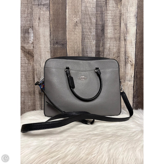 Laptop Bag Designer By Coach, Size: Large