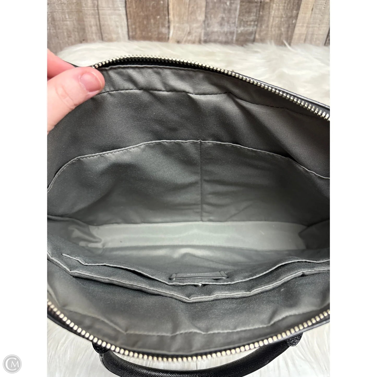 Laptop Bag Designer By Coach, Size: Large