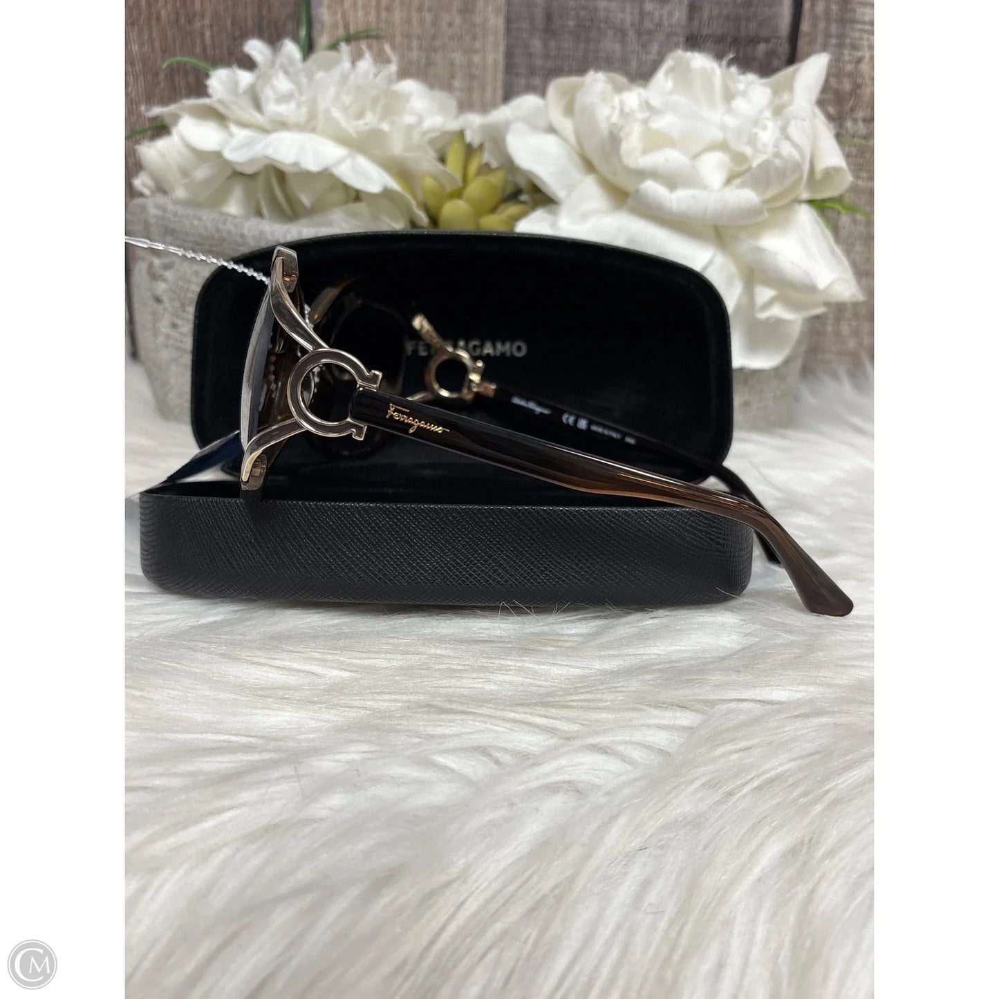 Sunglasses Luxury Designer By Ferragamo