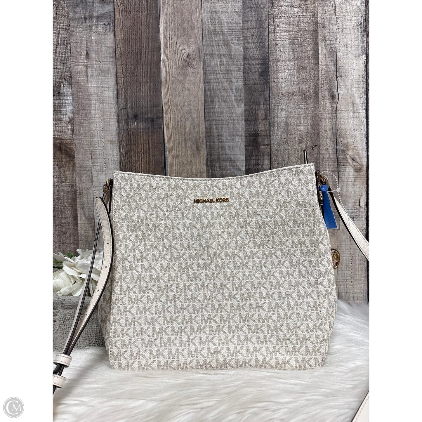 Crossbody Designer By Michael Kors, Size: Medium