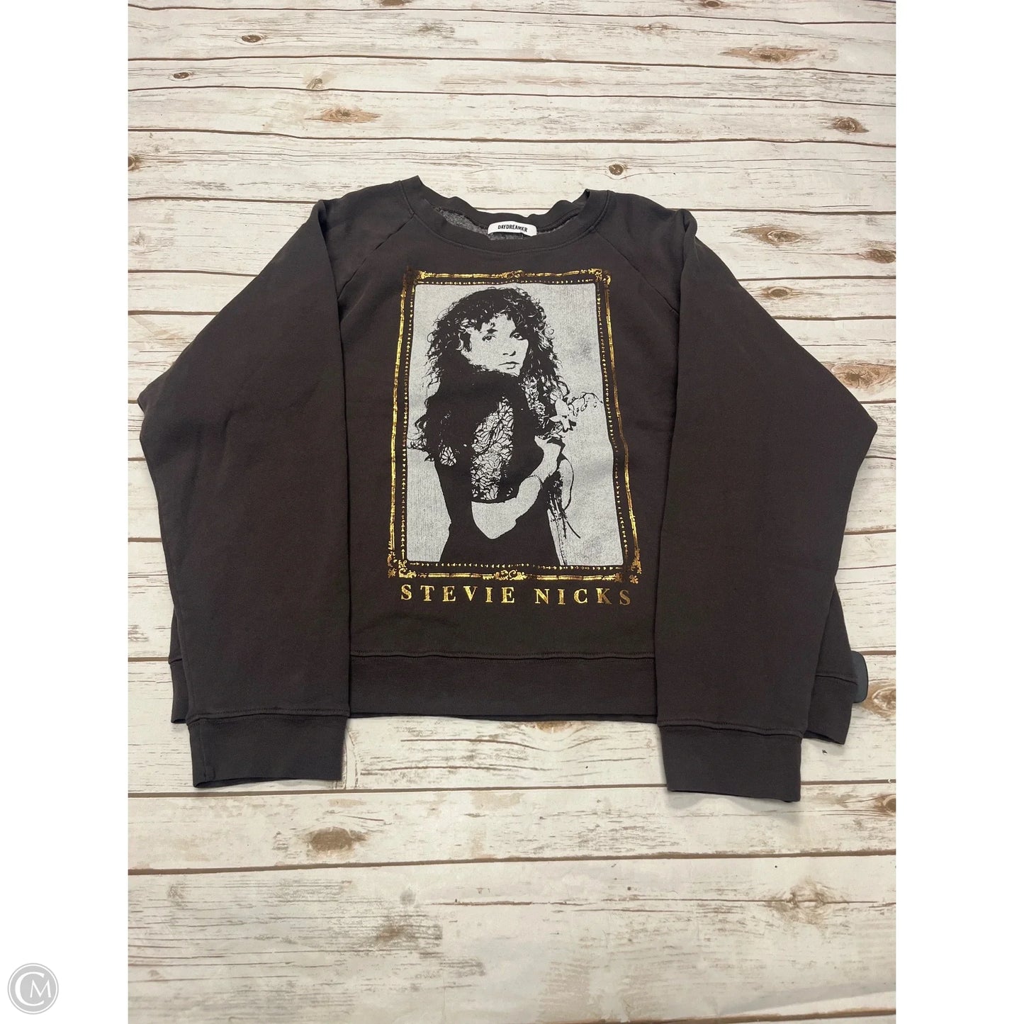 Sweatshirt Crewneck By Daydreamer In Grey, Size: Xl