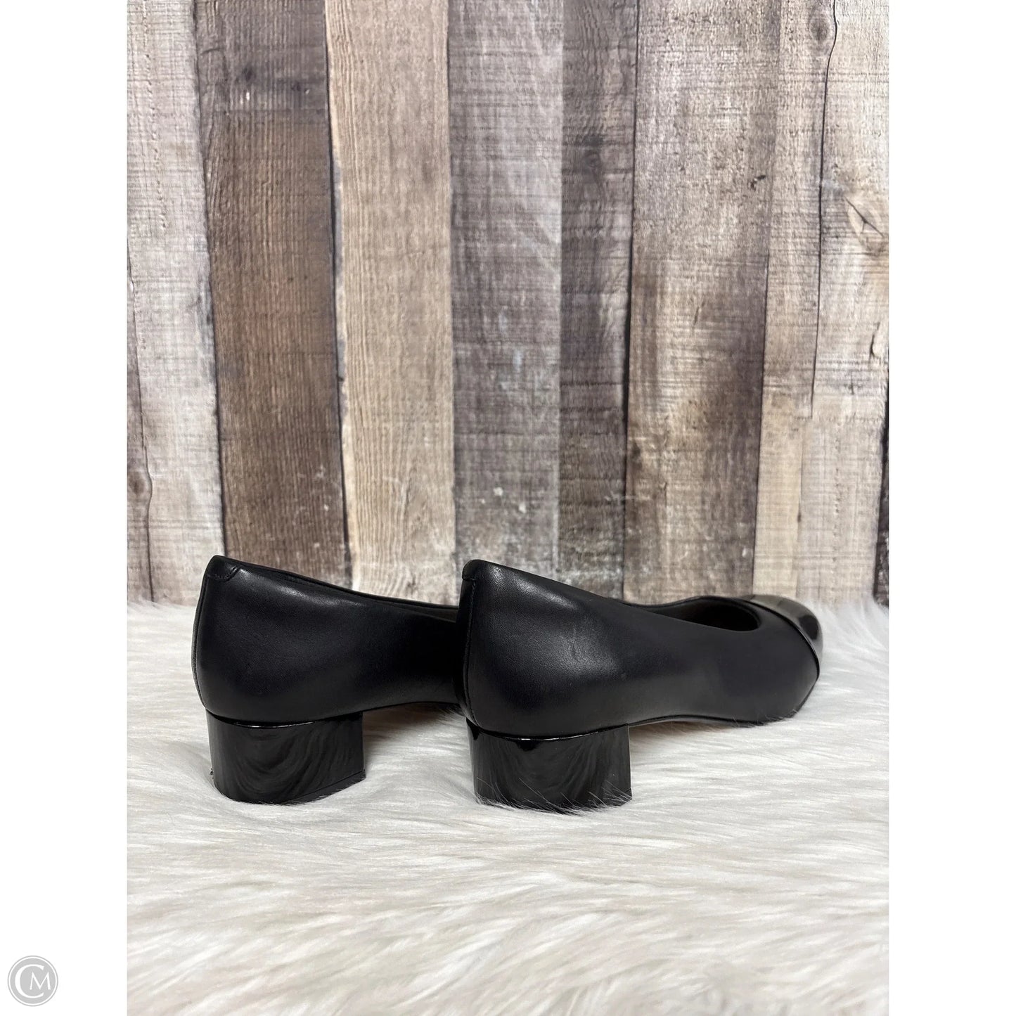 Shoes Heels Block By Clarks In Black, Size: 8