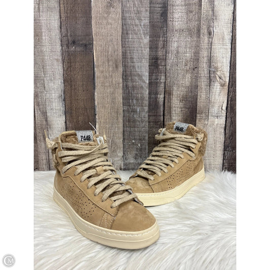 Shoes Sneakers By P448 In Brown, Size: 9