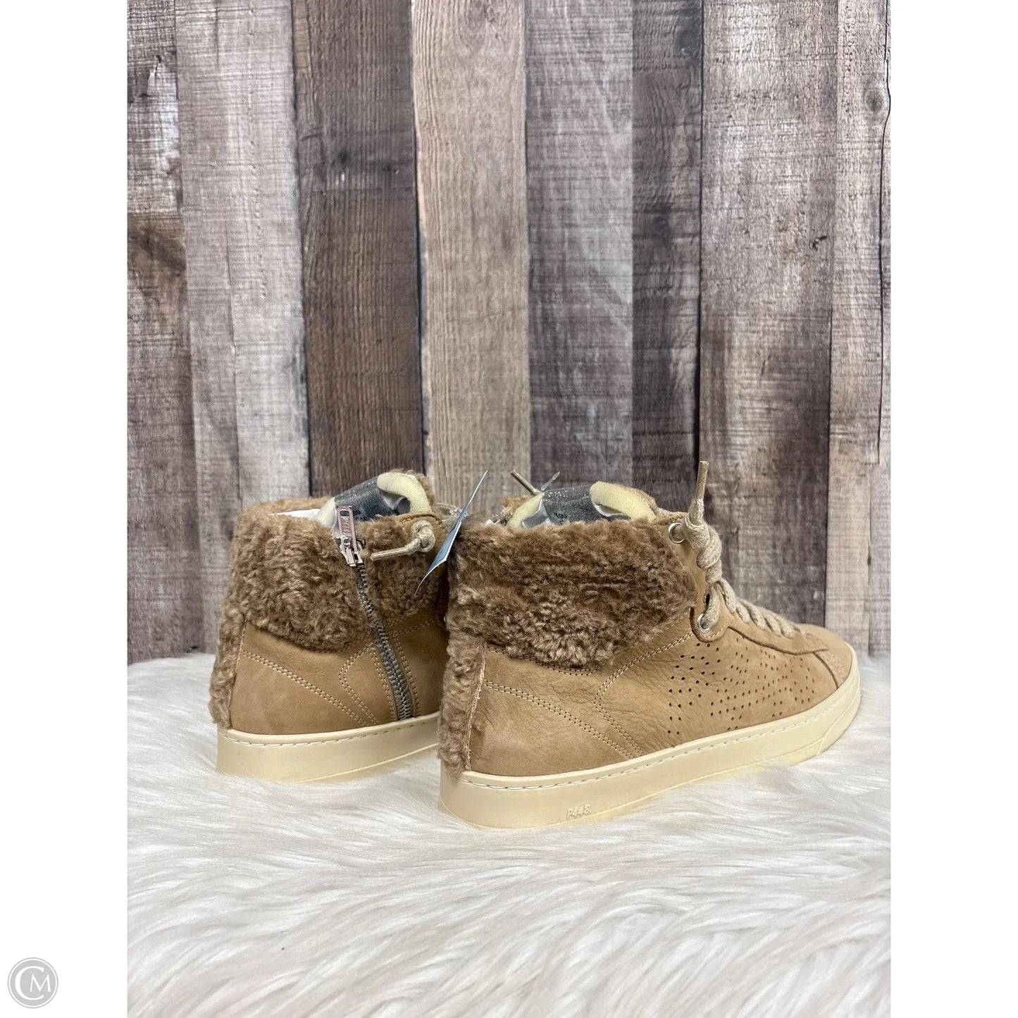 Shoes Sneakers By P448 In Brown, Size: 9