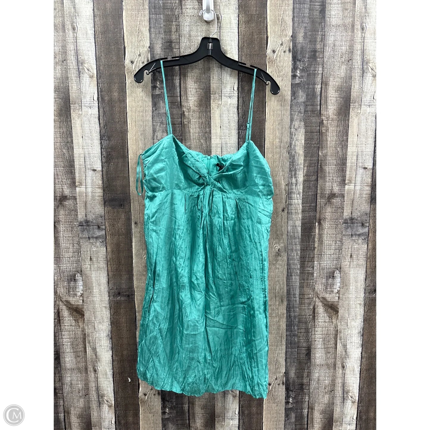 Dress Casual Midi By Ann Taylor In Green, Size: 14