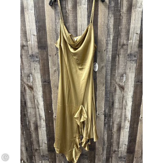 Dress Party Long By Cme In Gold, Size: 2x