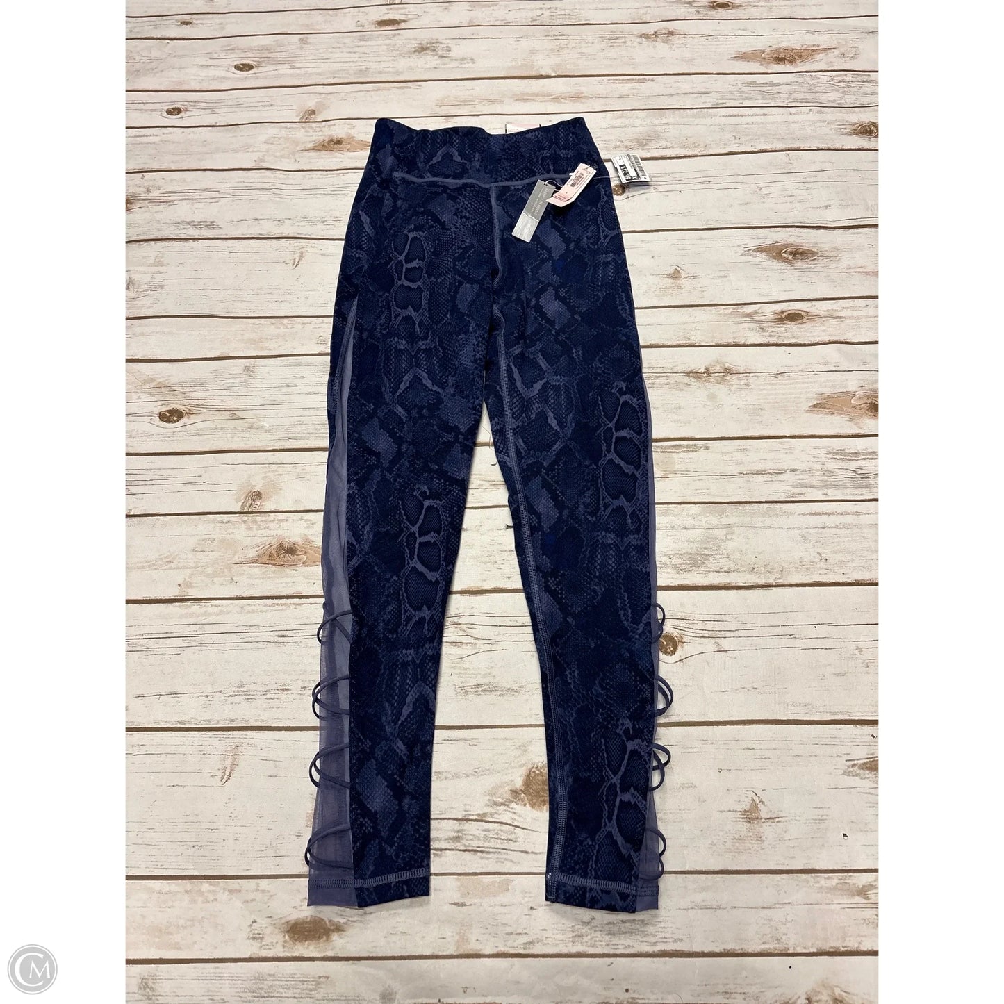 Athletic Leggings By Victorias Secret In Blue, Size: S