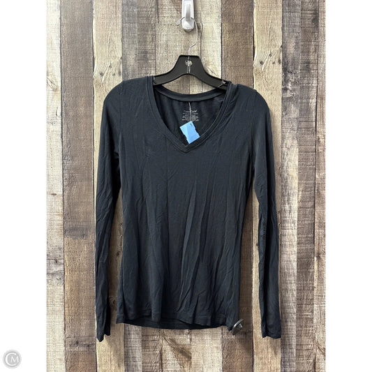 Top Long Sleeve By Cuddl Duds In Black, Size: S