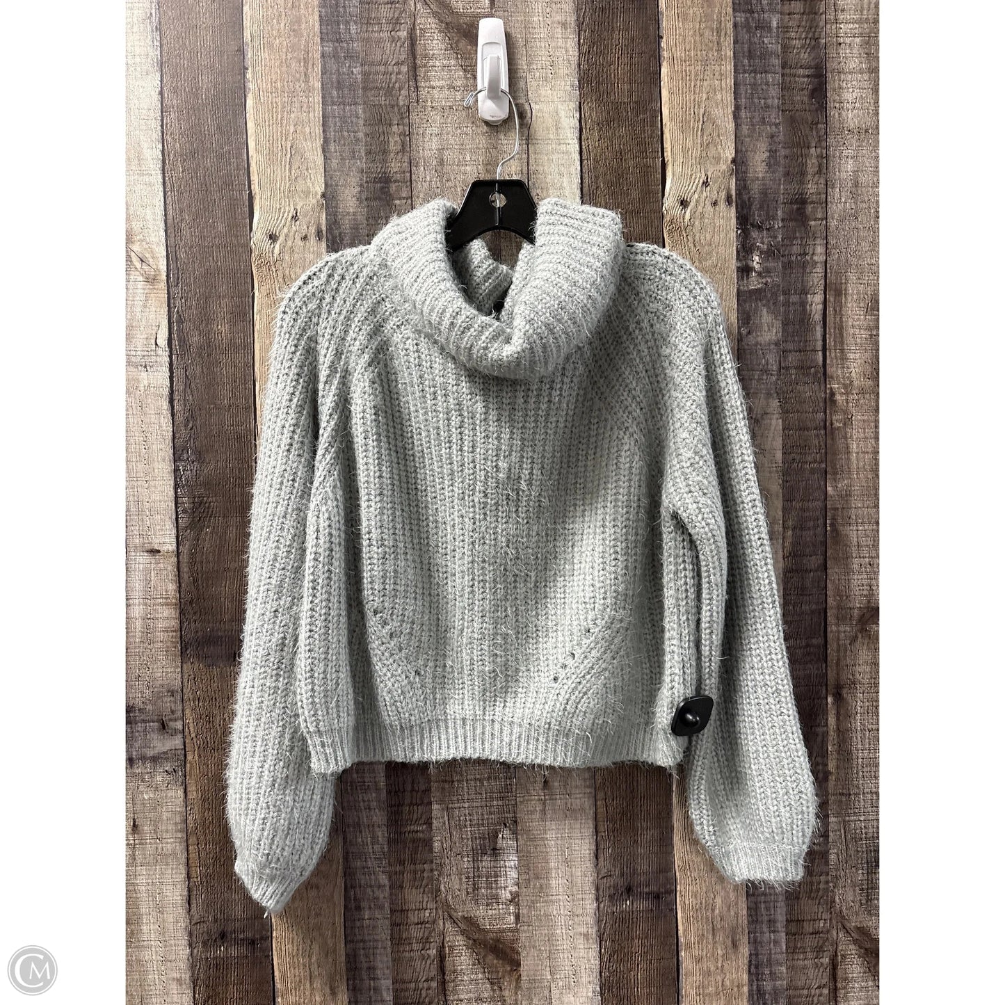 Sweater By Main Strip In Grey, Size: S