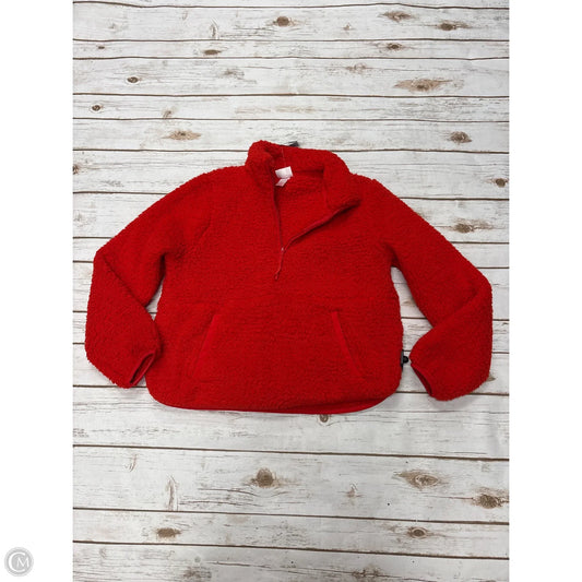 Jacket Fleece By Target In Red, Size: Xs