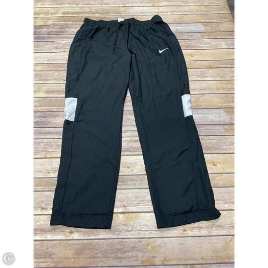 Athletic Pants By Nike In Black, Size: Xl