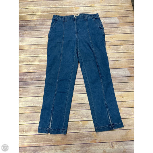 Jeans Flared By Madewell In Blue Denim, Size: 14