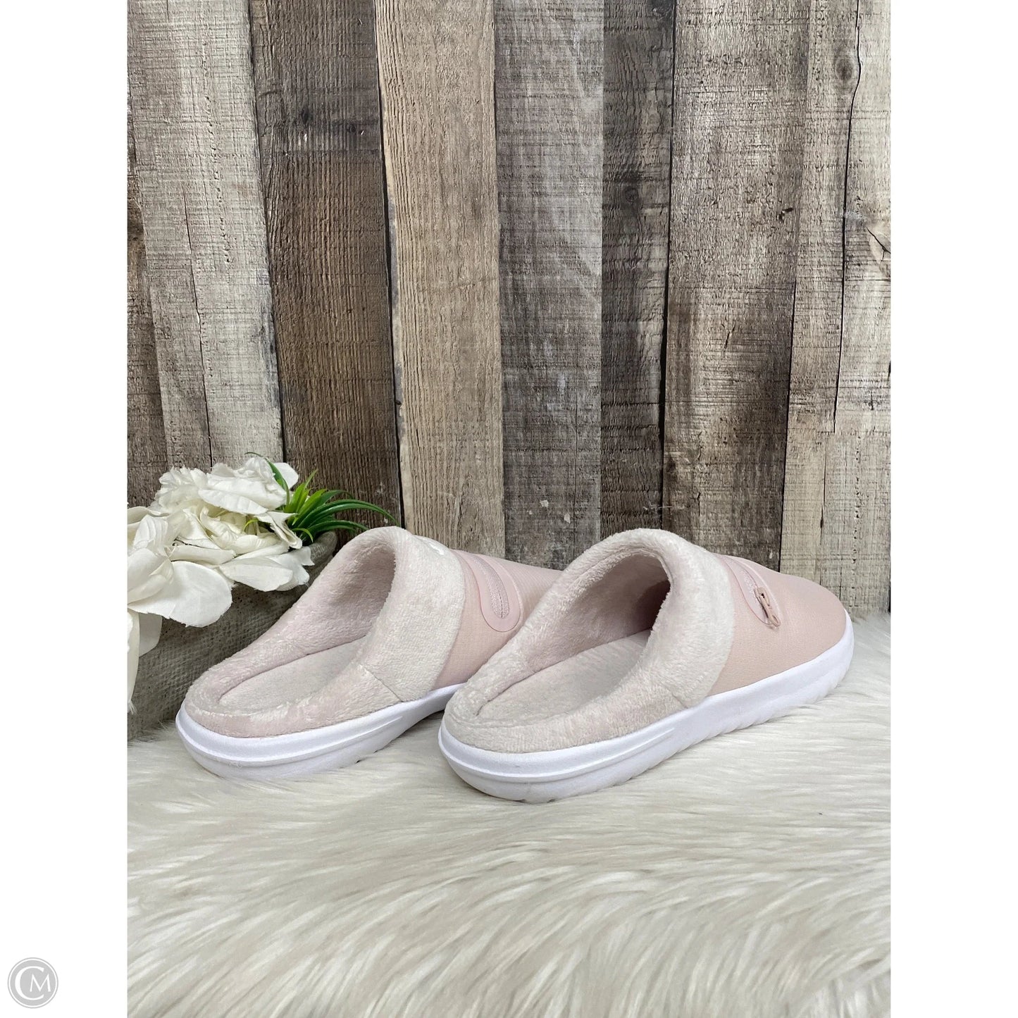 Slippers By Nike In Pink, Size: 8