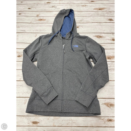 Athletic Jacket By The North Face In Grey, Size: M