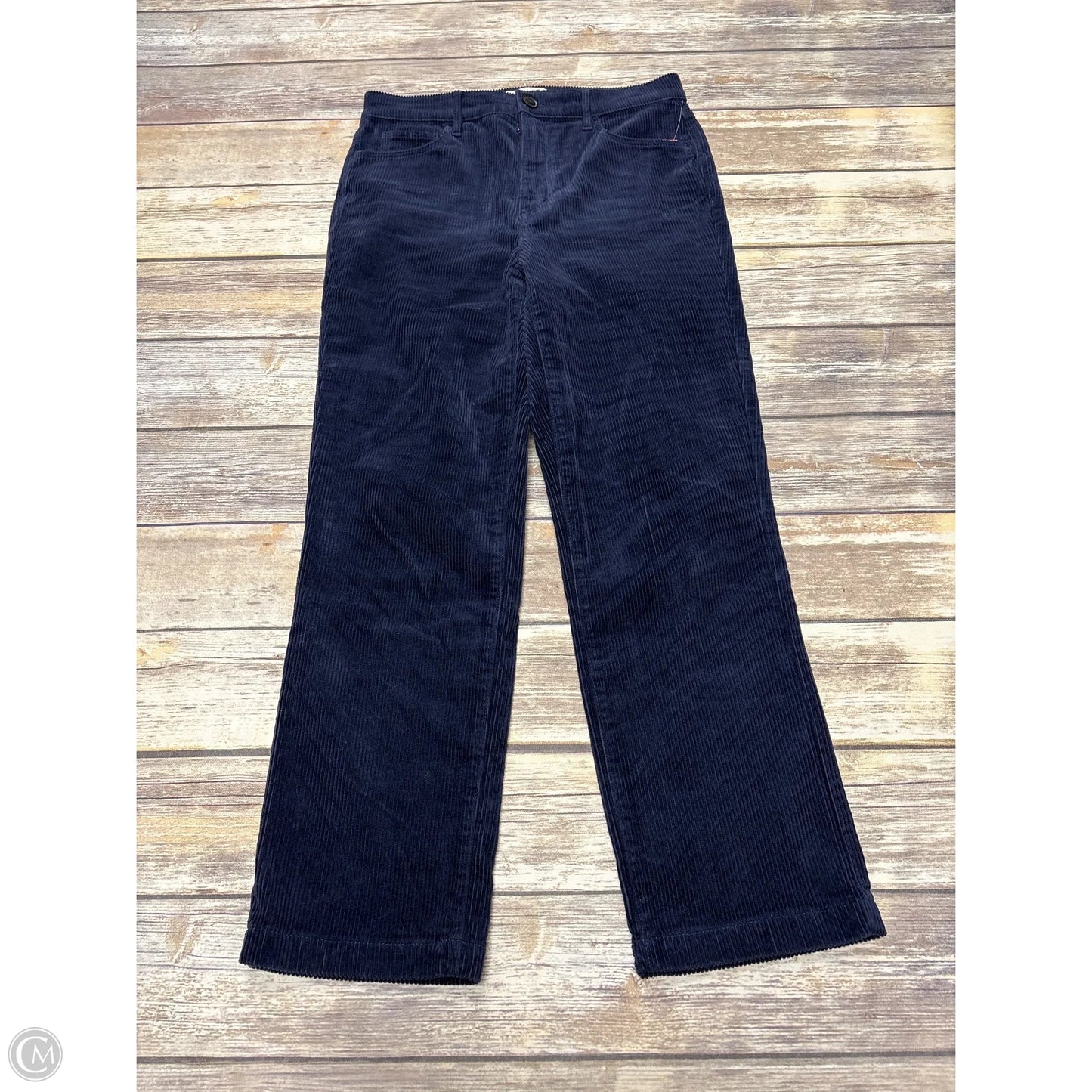 Pants Corduroy By Loft In Navy, Size: 4