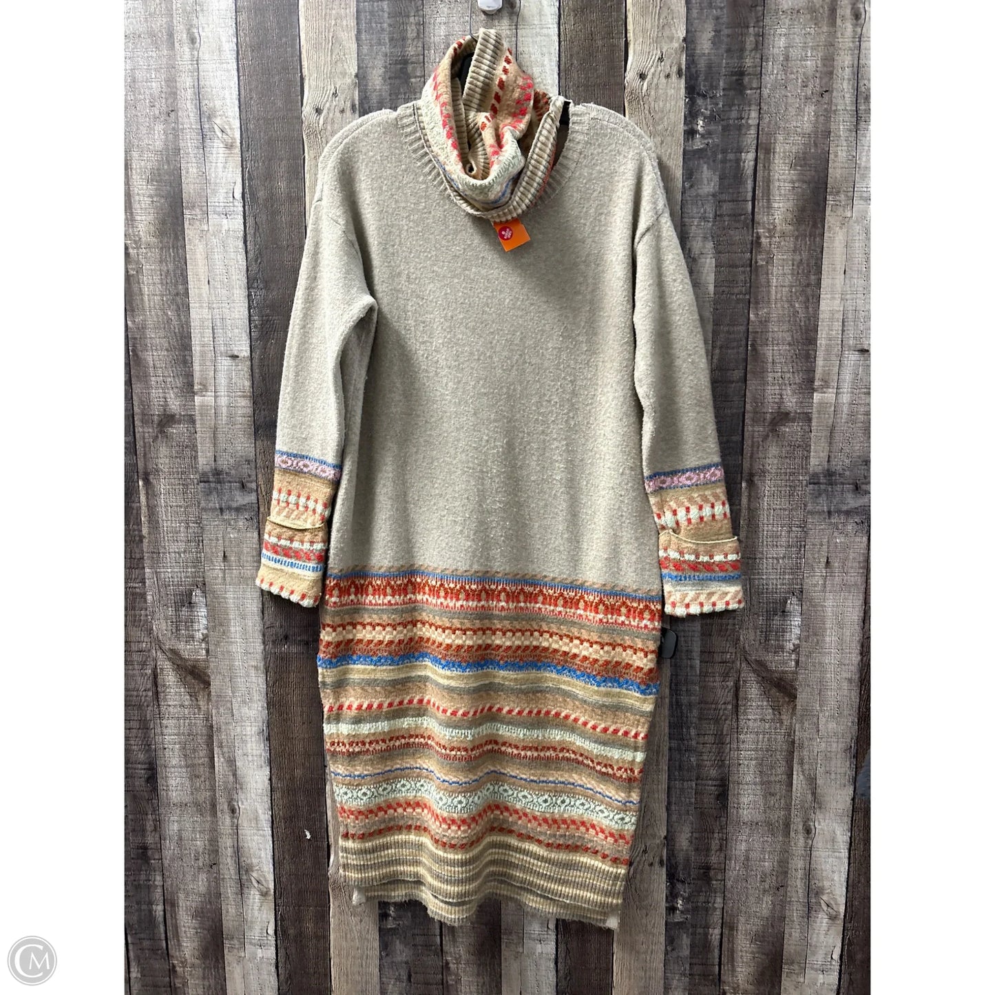 Dress Sweater By Daily Practice By Anthropologie In Tan, Size: Xxs